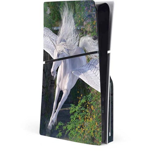 Soaring Pegasus by Laurie Prindle PS5 Slim Disk Console Skin