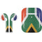 South Africa Flag Distressed Apple AirPods 2 Skin