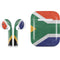 South Africa Flag Distressed Apple AirPods Skin