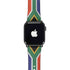South Africa Flag Distressed Apple Watch Band 42-44mm