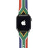 South Africa Flag Distressed Apple Watch Band 38-40mm