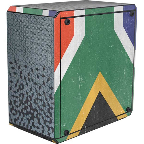 South Africa Flag Distressed Cooler Master MasterBox Q300L Mini Tower Skin