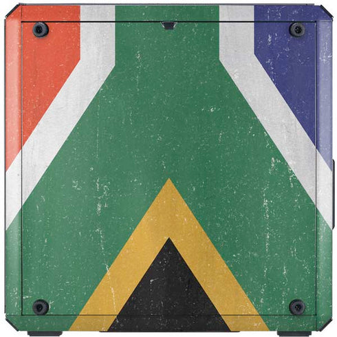 South Africa Flag Distressed Cooler Master MasterBox Q300L Mini Tower Skin