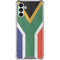 South Africa Flag Distressed Galaxy A13 5G Clear Case