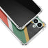 South Africa Flag Distressed Galaxy A13 5G Clear Case
