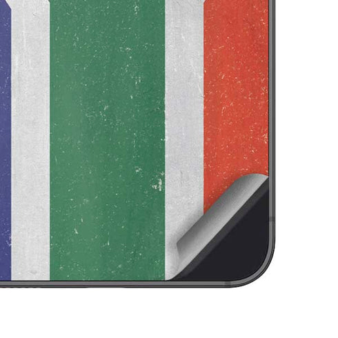 South Africa Flag Distressed Galaxy A14 5G Skin