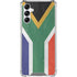 South Africa Flag Distressed Galaxy A15 5G Clear Case