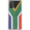 South Africa Flag Distressed Galaxy A32 5G Clear Case