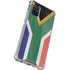 South Africa Flag Distressed Galaxy A51 5G Clear Case