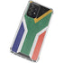 South Africa Flag Distressed Galaxy A52 5G Clear Case