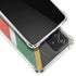 South Africa Flag Distressed Galaxy A52 5G Clear Case