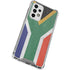 South Africa Flag Distressed Galaxy A53 5G Clear Case