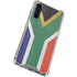 South Africa Flag Distressed Galaxy A54 5G Clear Case