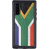 South Africa Flag Distressed Galaxy Note 10 Waterproof Case