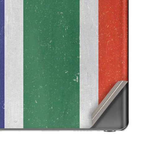 South Africa Flag Distressed Galaxy Note20 5G Skin