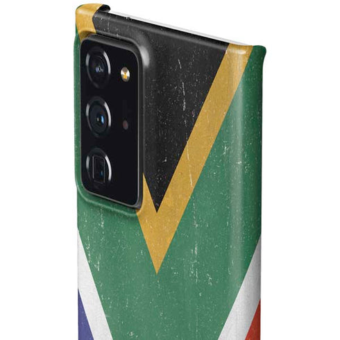 South Africa Flag Distressed Galaxy Note20 Ultra 5G Lite Case