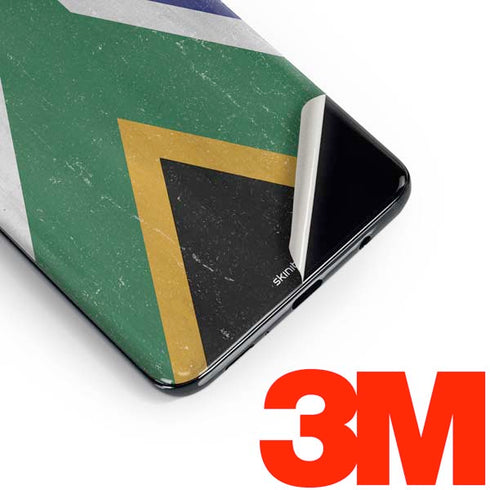 South Africa Flag Distressed Galaxy S10 Plus Skin