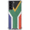 South Africa Flag Distressed Galaxy S21 5G Clear Case