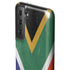 South Africa Flag Distressed Galaxy S21 FE Pro Case