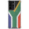 South Africa Flag Distressed Galaxy S21 Ultra 5G Clear Case