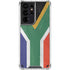 South Africa Flag Distressed Galaxy S21 Ultra 5G Clear Case
