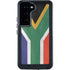South Africa Flag Distressed Galaxy S23 Waterproof Case
