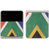 South Africa Flag Distressed Galaxy Z Flip3 5G Skin
