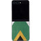 South Africa Flag Distressed Galaxy Z Flip5 5G Skin
