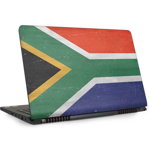South Africa Flag Distressed Dell Inspiron Skin