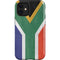 South Africa Flag Distressed iPhone 12 Mini Impact Case