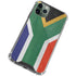 South Africa Flag Distressed iPhone 12 Pro Max Clear Case