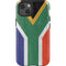 South Africa Flag Distressed iPhone 13 Impact Case