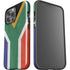 South Africa Flag Distressed iPhone 13 Pro Max Impact Case