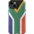 South Africa Flag Distressed iPhone 15 Plus Impact Case