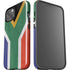 South Africa Flag Distressed iPhone 14 Plus Impact Case