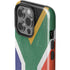 South Africa Flag Distressed iPhone 15 Pro Impact Case