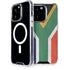South Africa Flag Distressed iPhone 14 Pro MagSafe Case