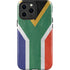 South Africa Flag Distressed iPhone 14 Pro Max Impact Case