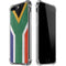 South Africa Flag Distressed iPhone 7/8 Plus Clear Case