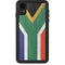 South Africa Flag Distressed iPhone XR Waterproof Case