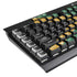 South Africa Flag Distressed K95 RGB PLATINUM Mechanical Gaming Keyboard Skin