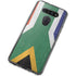 South Africa Flag Distressed LG K51/Q51 Clear Case