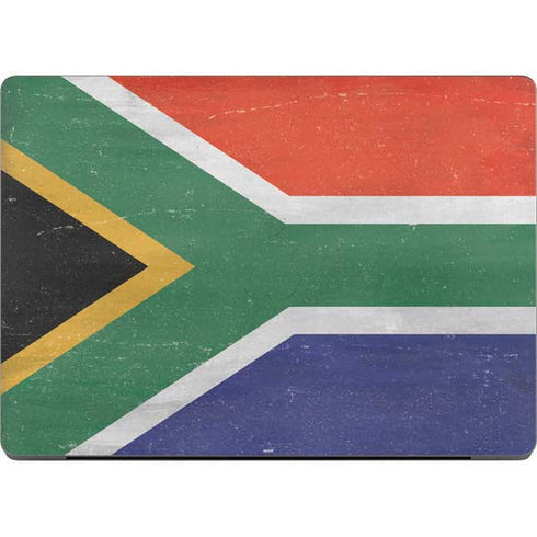 South Africa Flag Distressed MacBook Pro 14in (2021-24) Skin