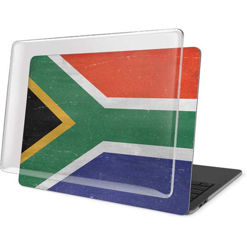 South Africa Flag Distressed MacBook Pro 16in (2019-20) Case plus Skin