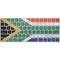 South Africa Flag Distressed Magic Keyboard Skin