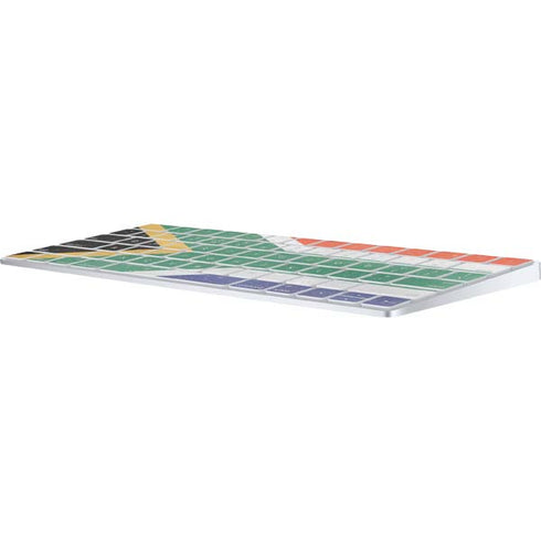 South Africa Flag Distressed Magic Keyboard Skin