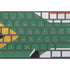 South Africa Flag Distressed Magic Keyboard with Numeric Keypad Skin