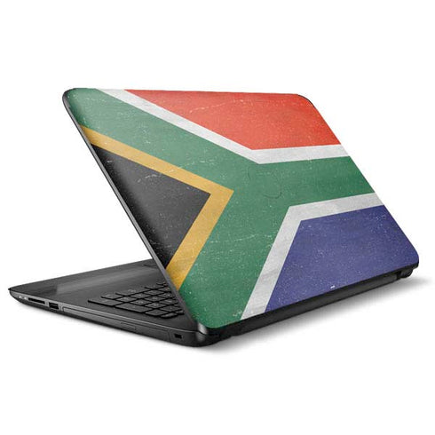 South Africa Flag Distressed HP Notebook Skin