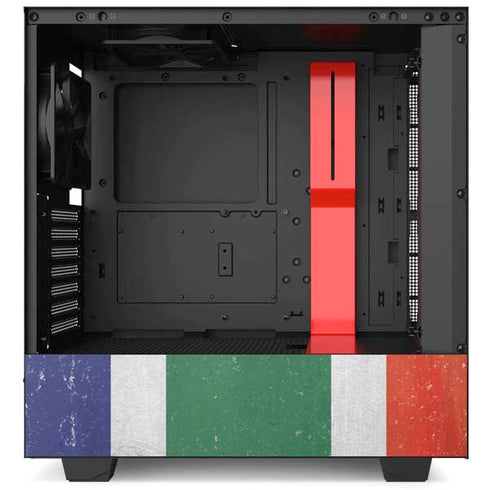 South Africa Flag Distressed NZXT H510 Compact ATX Mid-Tower Case Skin