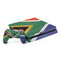 South Africa Flag Distressed PS4 Slim Bundle Skin